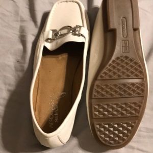 Aero soles off white loafers